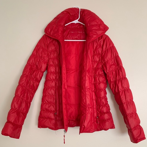 Red Kenneth Cole Lightweight Down Jacket - Picture 5 of 6